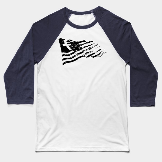 Christian Apparel Clothing Gifts - American Christian Baseball T-Shirt by AmericasPeasant